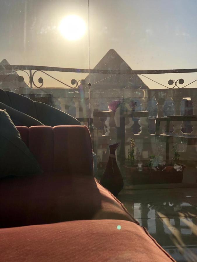 Full Pyramids View Apartment With Balcony For 8 P Kafrat al Jabal Exterior photo