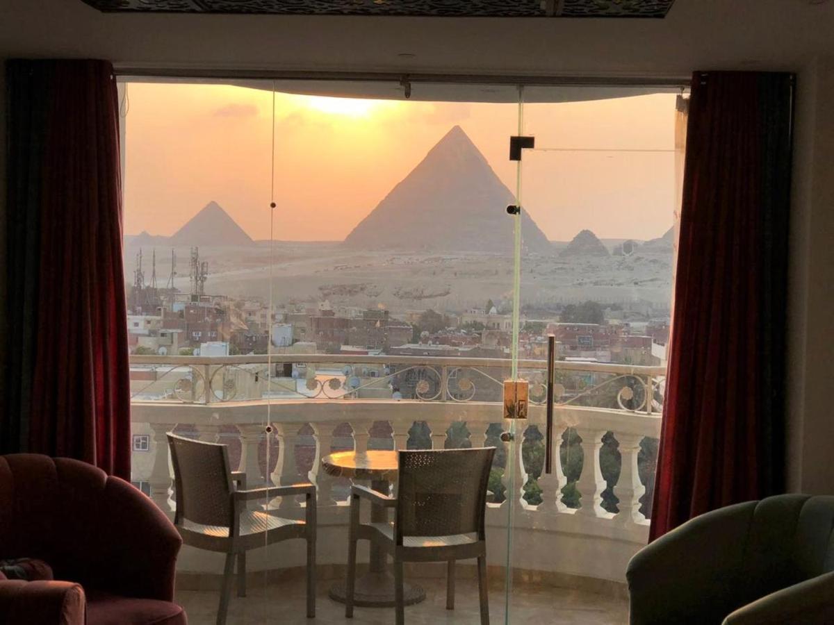 Full Pyramids View Apartment With Balcony For 8 P Kafrat al Jabal Exterior photo