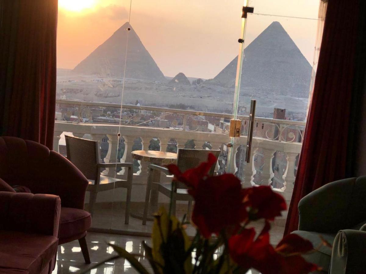 Full Pyramids View Apartment With Balcony For 8 P Kafrat al Jabal Exterior photo
