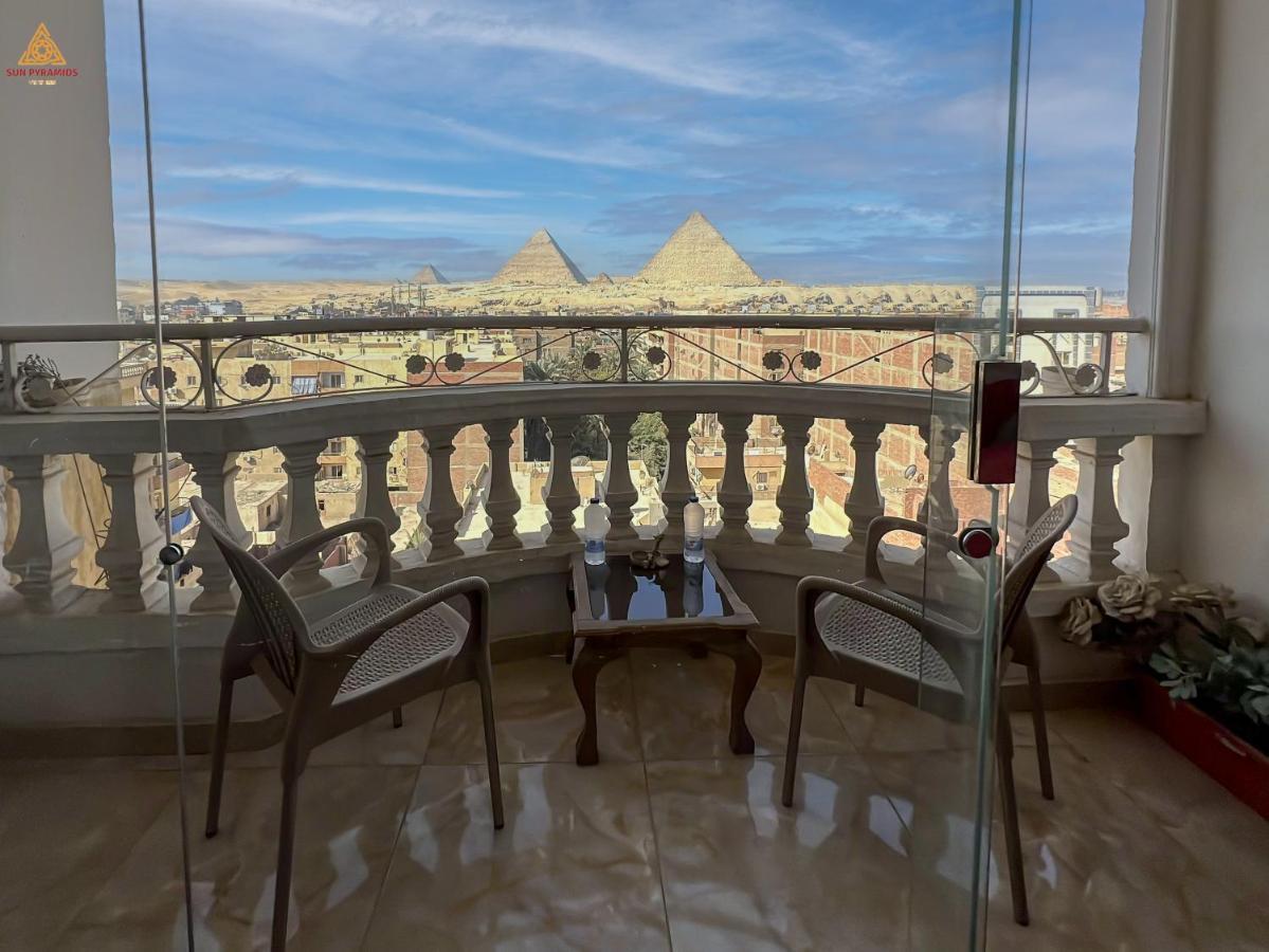 Full Pyramids View Apartment With Balcony For 8 P Kafrat al Jabal Exterior photo