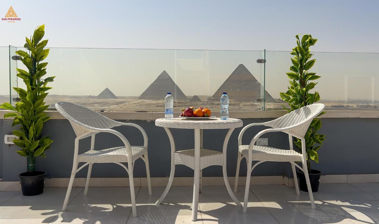 Full Pyramids View Apartment With Balcony For 8 P Kafrat al Jabal Exterior photo