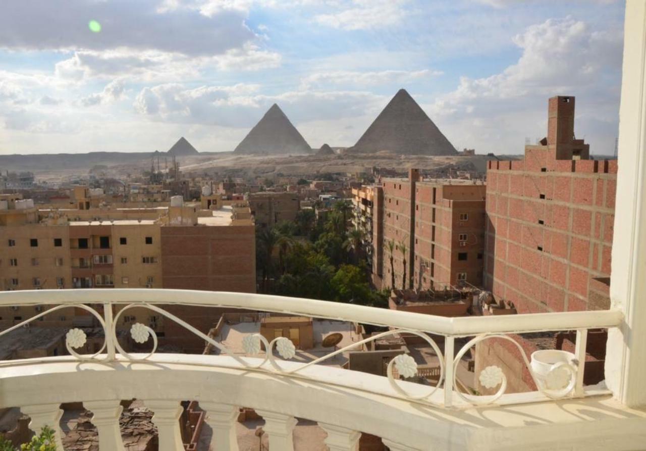 Full Pyramids View Apartment With Balcony For 8 P Kafrat al Jabal Exterior photo